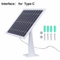 thumbnail image 2 of 5V 8W Solar Panel Charging for Cameras Electronic Products for Type C Interface, 2 of 7