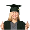 thumbnail image 2 of Bachelor's Graduation Hat School Unisex Student Graduation Cap For Adult, 2 of 4
