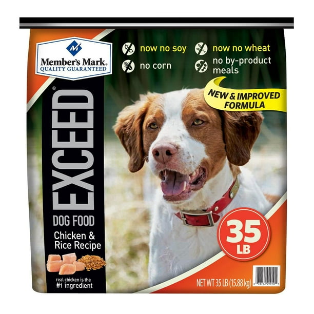Member's Mark Exceed Dog Food, Chicken & Rice, 35 Lb