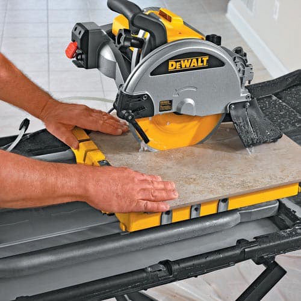 Dewalt D24000 Professional Tile Saw, 115 V, 15 A, 1.5 hp, 10 Blade 