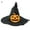 2, variant on Pet Halloween Hat, Funny Cute Pumpkin Bat Pattern Adjustable Pointed Wizard Cap Costume Accessories for Dog Cat Party Cosplay