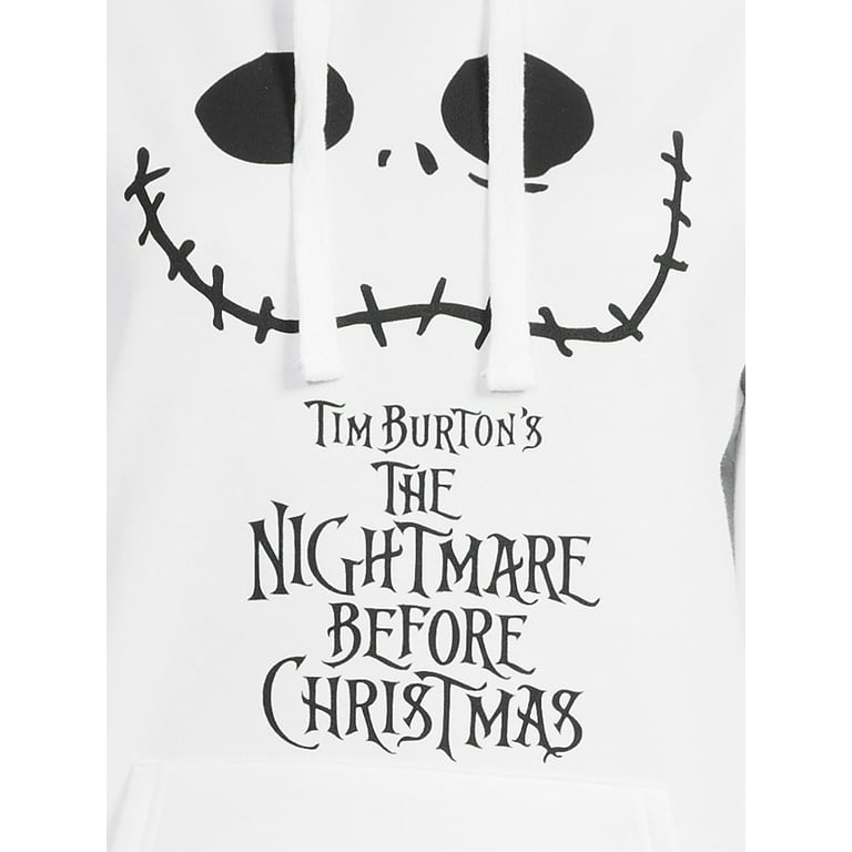 The Nightmare Before Christmas Women\'s Juniors Graphic Print Hoodie
