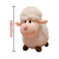 thumbnail image 3 of ToyKingdee Sheep Stuffed Animal, Soft Plush Lamb, Cute Lamb Toys, 3 of 9