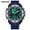 Navy Blue, variant on Men's Dual Display Sports Watch – Waterproof Analog-Digital Wristwatch with LED Large Face & Quartz Movement