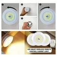 thumbnail image 3 of Usbinx Life COB LED Remote Control Sensor Night Light Bedside Closet Light with Warm White Modes Battery Powered 3 Pack, 3 of 3