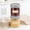 Gray, variant on NWOKYZGH 1 Pack Overnight Oats Containers with Lids, Glass jars with Airtight Lids, Wide mouth Mason Salad jars, Glass Food Storage Containers for Snacks Yogurt Spice Sugar