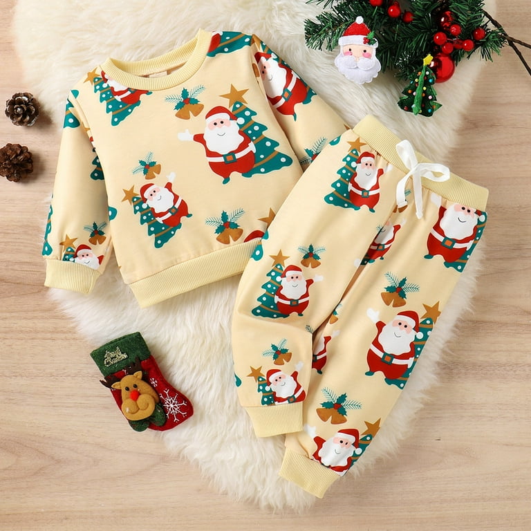 LNMQLPDBS Christmas Tree Outfit Kids Long Sleeve Leotards for