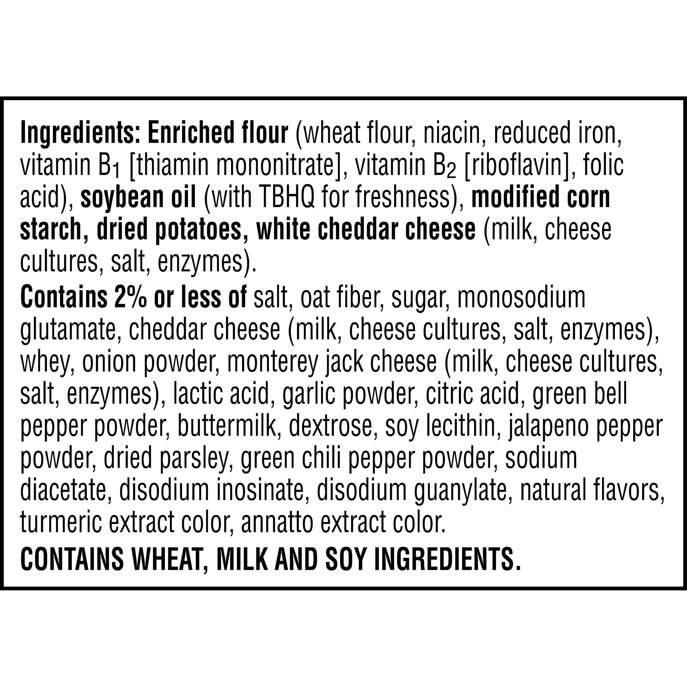 Cheez-It Snap'd Jalapeno Jack Cheese Cracker Chips, Thin Crisps, 7.5 oz