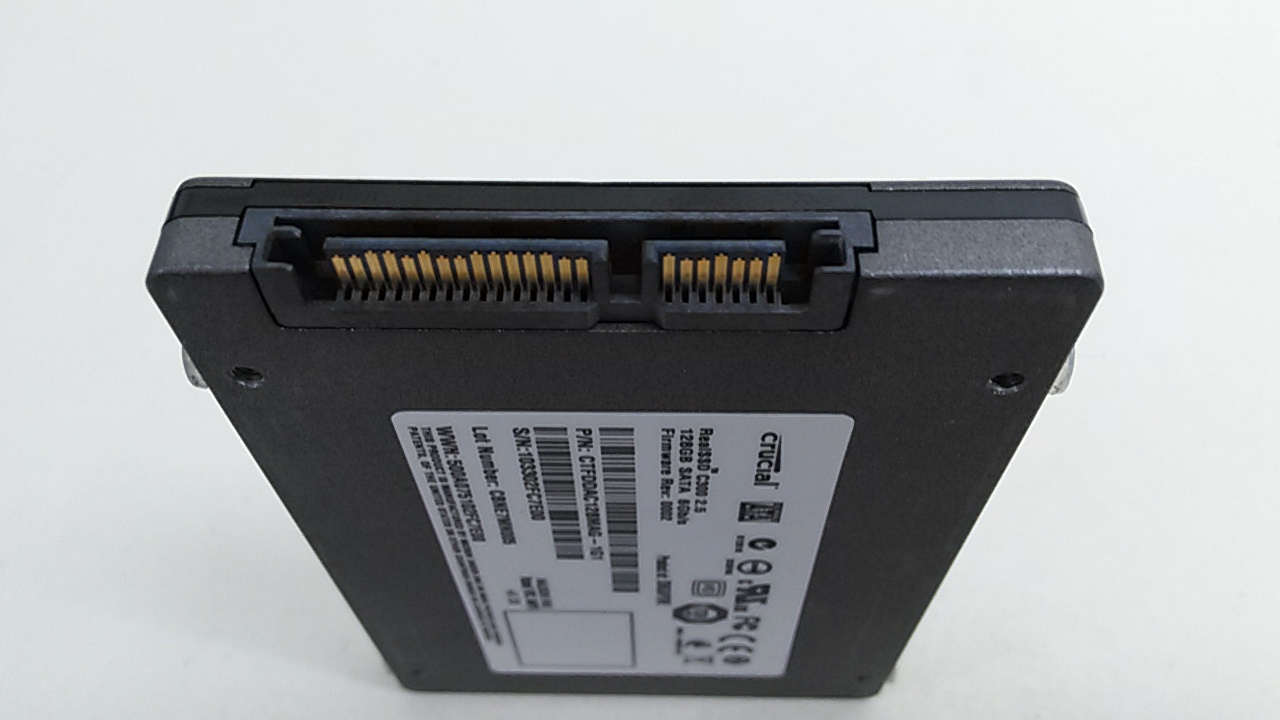 【パーツ】2.5 SATA SSD 128GB 1台 正常 Crucial C300- CTFDDAC128MAG ■SSD2148