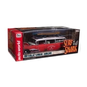 1959 Cadillac Eldorado Ambulance (Weathered), Red - Auto World AW312 - 1/18 Scale Diecast Car