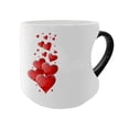 thumbnail image 1 of TIELUTT Heart Shaped Color Changing Ceramic Mug Thermochromic Reveal Design with Reveal Pattern Novelty Cute Glass Cups Kitchen Cups Fancy Divided Glass Food Storage Containers Cups Tumblers Outdoor, 1 of 5