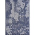 thumbnail image 1 of Abstract Vintage Rug - 7 ft. 10 in. x 10 ft., Navy, Indoor/Outdoor Area Rug with Distressed Pattern, Stain Resistant, Washable Rug | Stylish Area Rugs, 1 of 8