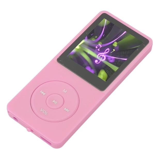 Reproductor mp3 mp4 Pantalla de 1,8 Pulgadas Memoria de 8 GB 64 GB Ampliable 30 Horas de ReproduceN de Sonido Pérdidas, Reproducción de Vídeo, Radio FM, Reproductor de