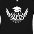 thumbnail image 4 of Inktastic Grad Squad with Graduation Cap and Wings Boys or Girls Toddler T-Shirt, 4 of 5