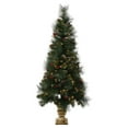 thumbnail image 1 of Vickerman Co. 5' Pine Berry Cone Potted Artificial Christmas Tree with 150 Clear Lights, 1 of 1