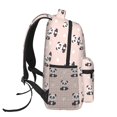 thumbnail image 3 of Disketp Cute Panda Mochila Estampada para Hombre y Mujer – Mochila Ligera Clásica con Múltiples Bolsillos para Universidad, Trabajo y Viajes-One Size, 3 of 5