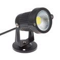 thumbnail image 2 of Impermeable 5 * 1W Cob Led Césped Jardín Luz De Inundación Patio Camino Proyector Lámpara Con Base Impermeable Blanco Cálido Ac / Dc 12V Inevent HA024182-00, 2 of 6