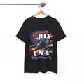 thumbnail image 5 of Eagle With American Flag Shirt, American Eagle Shirt, 4th July ID-0608-BWJB, 5 of 9