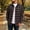 Brown, variant on LYSMORA Men's Plaid Flannel Shirt Long Sleeve Button Down Collared Shirt Loose Fit Casual Shacket for Outdoor Daily Wear