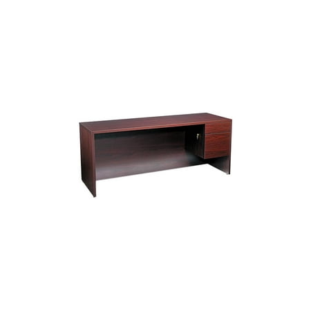 UPC: 0631530111432 | HON 10545RNN 10500 Series 3/4-Height Right Pedestal Credenza  Mahogany