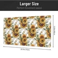 thumbnail image 4 of XMXT Non-Slip Gaming Mouse Pad, I Like Slogan Print Mousepad Computer Keyboard Mats Desk Pads Office Decor Accessories, 15.8"x29.63", 4 of 8