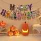 thumbnail image 5 of Decoración de Halloween con Banderas, Decoraciones para Fiestas de Halloween, Suministros para Fiestas de Cumpleaños de Halloween con Pancartas de Halloween, Letreros para Porches, Banderas con Fleco, 5 of 7