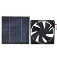 thumbnail image 1 of Oubit Exhaust Fan,Solar Powered Fan Waterproof Solar Powered Fan Solar Fan Enhanced Durability, 1 of 9