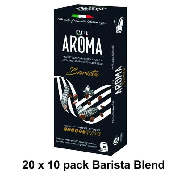 200-pack - Caffé Aroma capsules (compatible with Nespresso® Machines) - Barista Blend