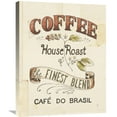 thumbnail image 1 of Global Gallery's 'Authentic Coffee IX' by Daphne Brissonnet Stretched Canvas Wall Art, 1 of 4