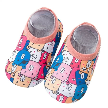 

ESASSALYY Toddler Girls Boys Floor Socks Cartoon Barefoot Socks Non-Slip Shoes