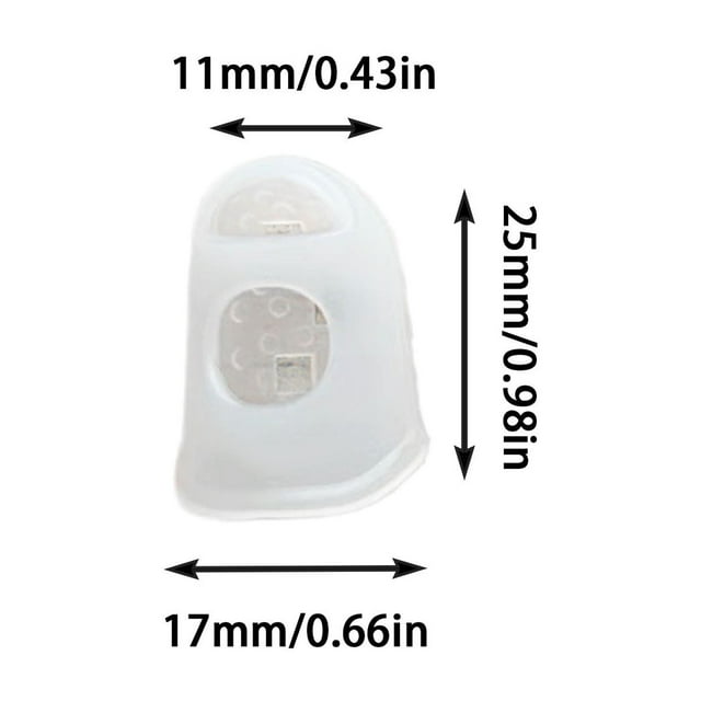 JJKBVCLO Silicone Nail Stop Nail Biting Prevention For Kids,Finger Cots Finger Sleeves For Kids