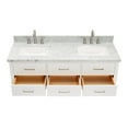 thumbnail image 7 of Ariel W061DCWRVOMNB Hutton 60" Wall Mounted Double Basin Vanity Set - Midnight Blue /, 7 of 7