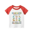 thumbnail image 1 of Chandails pour Enfants Garçons Filles T-Shirt Graphique Confortable à Manches Courtes Chandails pour Garçons Chandails pour Tout-Petits Pyjamas Garçons 6-7 Ans, 1 of 2