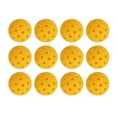 thumbnail image 1 of Pickleball Set,12PCS 74mm 40 Holes PE Pickleball Set High Elasticity Pickleball Crafted with Care, 1 of 8