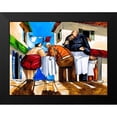 thumbnail image 2 of West, Ronald 14x12 Black Modern Framed Museum Art Print Titled - The Big Date, 2 of 5