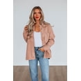 thumbnail image 4 of Lovelynn Shacket - Dusty Mauve, 4 of 5