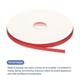 thumbnail image 3 of Uxcell Grosgrain Ribbons with White Dots Ribbon Bow Decoration Crafts Gift Wrapping Wedding Red 100 Yards 3/8 Inch, 3 of 7