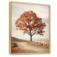 thumbnail image 2 of Designart "Retro Maple Tree Allure I" Tree Maple Floater Framed Canvas Art Print, 2 of 5