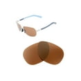 thumbnail image 5 of Walleva Brown Polarized Replacement Lenses for Maui Jim Guardrails Sunglasses, 5 of 5