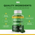 thumbnail image 2 of Nobi Nutrition Green Tea Fat Burner Gummies, Metabolism Support for Men and Women, 60 Count, 2 of 8