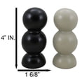 thumbnail image 3 of Frank Lloyd Wright Imperial Hotel Oya Japan Cabaret Stones Salt Pepper Shakers, 3 of 9