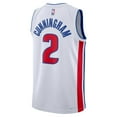 thumbnail image 3 of Unisex Nike Cade Cunningham White Detroit Pistons Swingman Jersey - Association Edition, 3 of 3