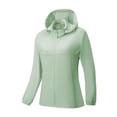thumbnail image 1 of Soki UPF 50 Chandail à Capuchon pour Femmes, à Capuche Amovible Manches Longues Pêche Randonnée Cyclisme Veste, Respirant Évacuant l'Humidité, 1 of 2