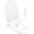 thumbnail image 3 of Faucet  Premium Elongated Electric Bidet Toilet Seat  Warm Water Bidet  Heated Seat Bidet  Bidet Attachment for Toilet  Toilet Seat Bidet  Bidet Toilet Seat Elongated, 3 of 3
