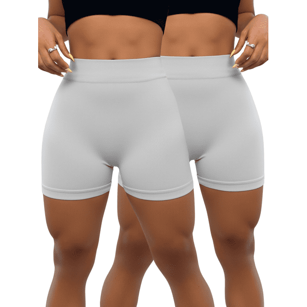 Set 2 Boxer Short Mujer Ropa Interior Unitalla Sin Costuras Calsones
