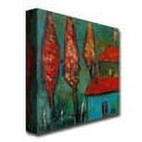 Trademark Fine Art "Crimson Night" Canvas Art by Boyer