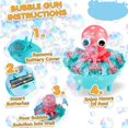 thumbnail image 3 of Máquina de Burbujas para Niños Juguetes Automáticos de Jabón Pulpo 3 Años, 3 of 5