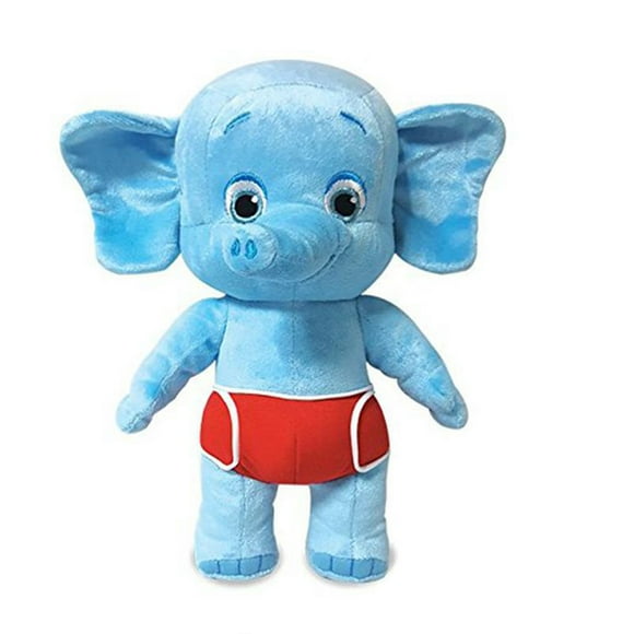 Bingirl Plush Toy Word Party Animal Plush Doll Panda Elephant Cheetah Kangaroo for Birthday Gifts