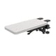 thumbnail image 1 of Placa de extensión para soporte de brazo de computadora, soporte estable para brazo de mouse, reposabrazos plegable, soporte de codo para escritorio, mesa de escritorio, mesa de hogar blanco, 1 of 9
