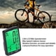 thumbnail image 4 of Computadora inalámbrica para bicicleta velocímetro pantalla LCD multifuncional de 28 pulgadas retroiluminación LED resistente al agua con 2 soportes para montar al aire ANGGREK Otros, 4 of 8